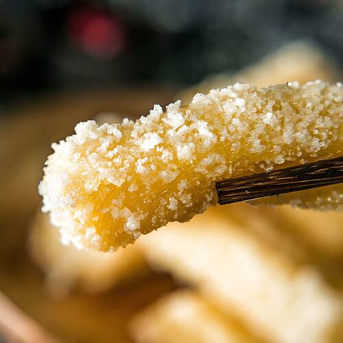 湖州特良中良名点吉利年糕蜂蜜炼乳糯米粉速冻油炸年夜饭年货小 - 图1