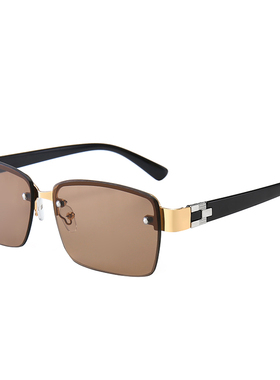 水晶石头太阳镜男士户外蛤蟆镜