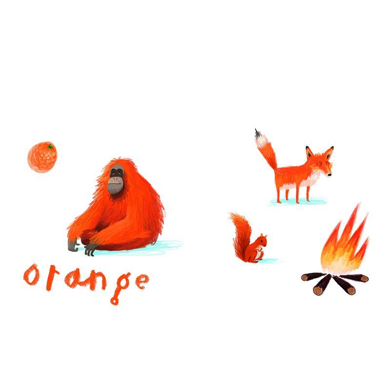 【现货】【Oliver Jeffers】我们在这里颜色之书Here We Are Book Of Colors英文儿童绘本插画师3-6岁纸板书Jeffers  Oliver进口原 - 图3