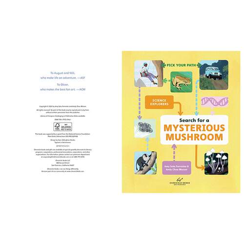 【现货】Search for a Mysterious Mushroom: Pick Your Path寻找神秘蘑菇：互动游戏冒险【Science Explorers】 英文进口原版儿童 - 图1