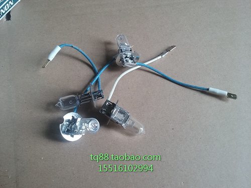 饰品照明汽车灯泡超白光灯泡大灯雾灯H1H3H4H7大灯灯泡轿车龙膜 - 图2