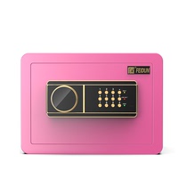 Flying Shield 25 Safe Home Small Invisible Password Office Safe Theft Fingerprint Mini Alarm All Steel Anti