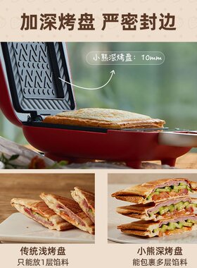 德国进口三明治机多功能轻食机