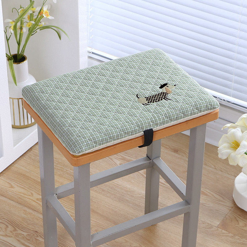 记忆棉椅垫可拆洗双卡扣座垫学生坐垫四季通用屁垫加厚防滑垫新款