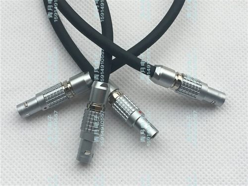 FGG 0B 1B 2-16芯公对公推拉自锁快速插头高柔拖链屏蔽接插件线束 - 图2