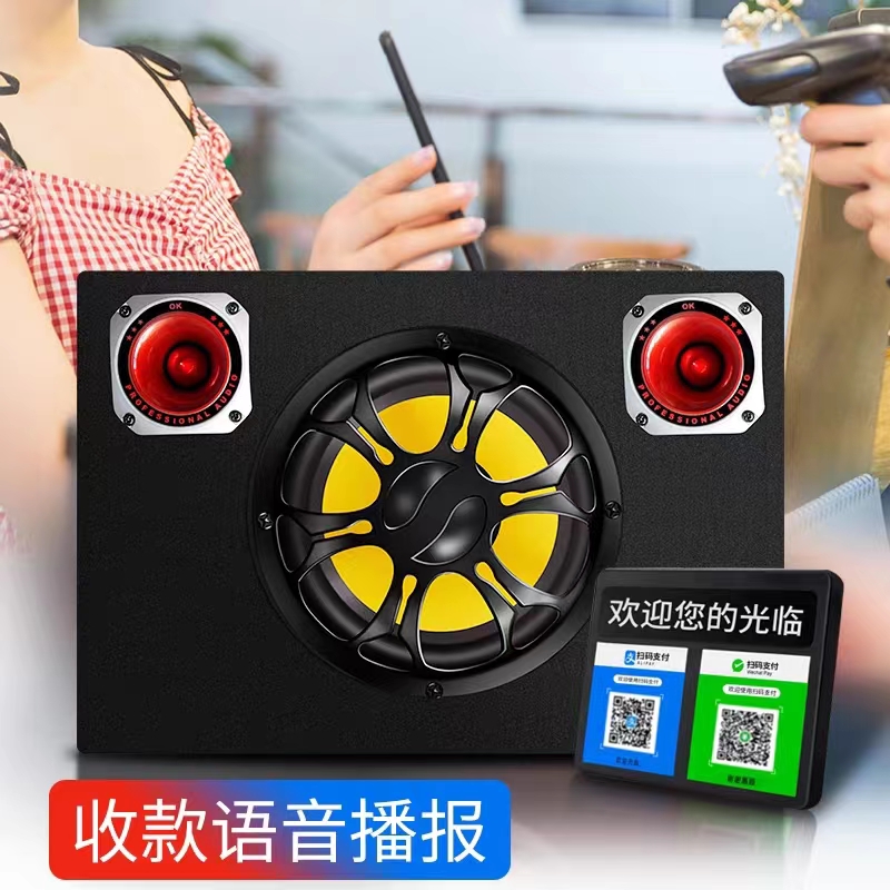 车载低音炮12V24V汽车货车音响220V家用大功率重低音无线蓝牙圆形 - 图2