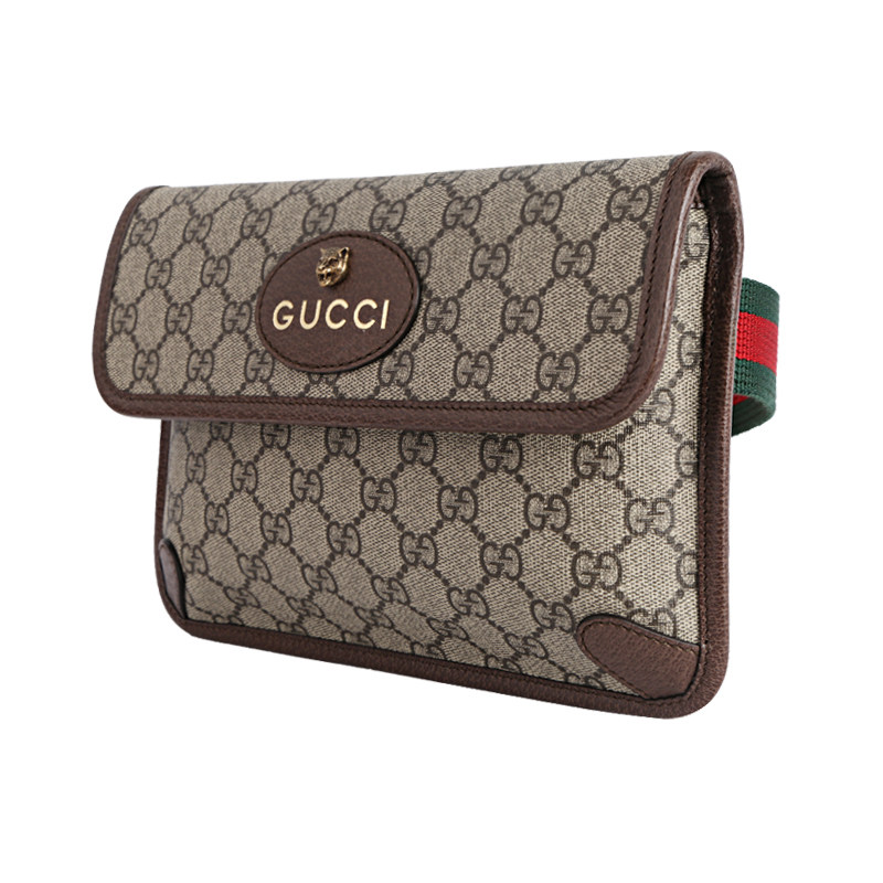 gucci /古奇2020新款虎头斜挎腰包 欧瑟男士包袋