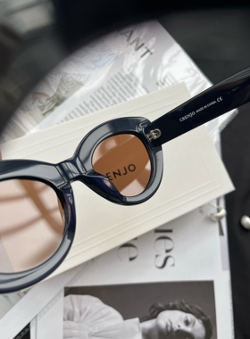 西本眼镜防紫外线蝶形简约