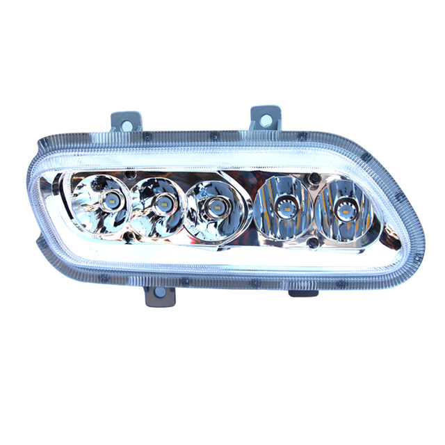 Suitable for Dongfeng Tianlong LED anti-fog lamp assembly ultra-bright electronic headlight bulb original car modification accessories Qiongli