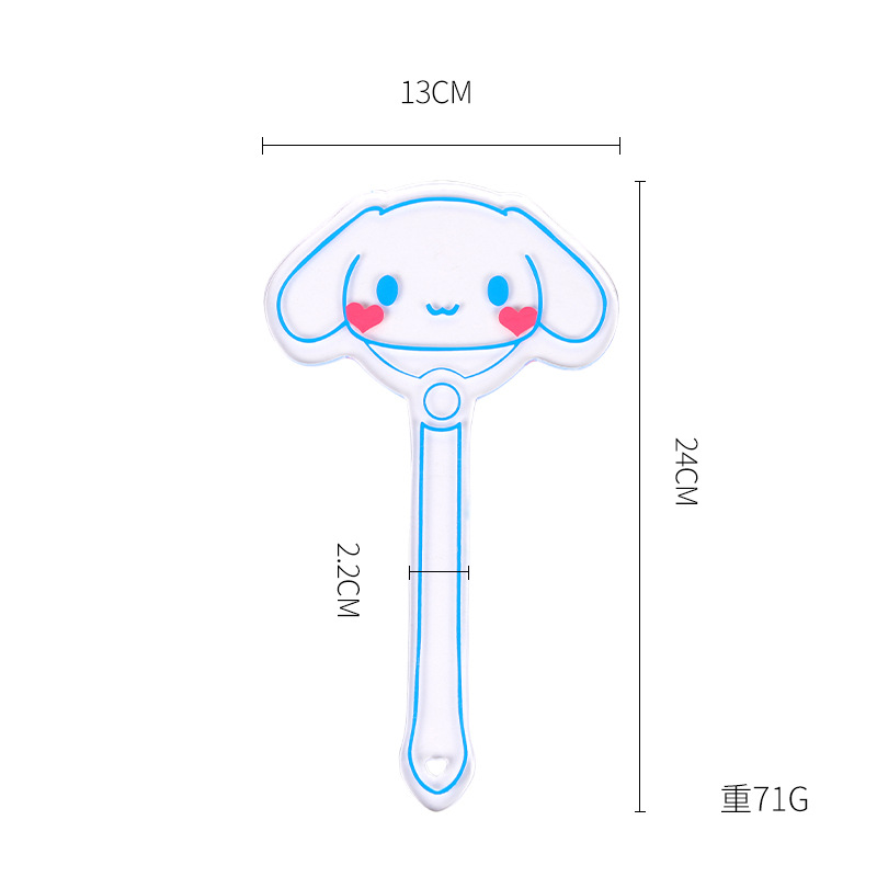 sp实践工具 卡通亚克力猫爪猫咪拍子戒尺马鞭 - 图0