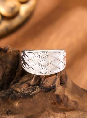 欧美风金色夸张不锈钢戒指