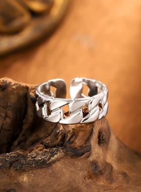 艾芙乐纯银S925气质女指环新款