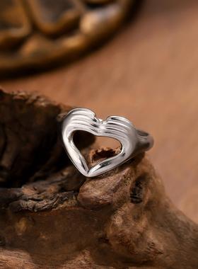 钛钢情侣对戒创意嘻哈指环