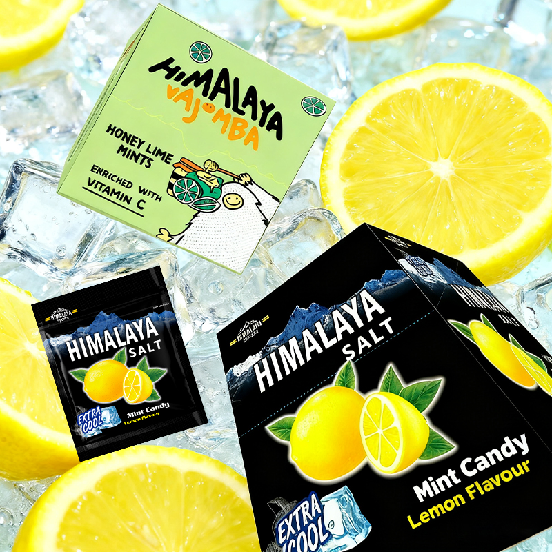 大马碧富咸柠檬薄荷糖清凉多口味himalaya海盐味马来西亚进口糖果 - 图1
