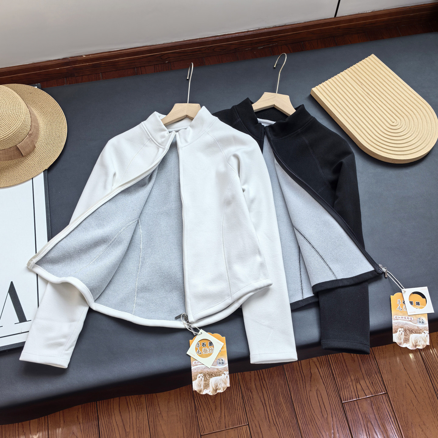 石墨烯发热小蛮腰！亲肤保暖摇粒绒双面绒拉链开衫外套夹克女秋冬,淘宝优惠券,粉丝福利购,淘宝优惠卷