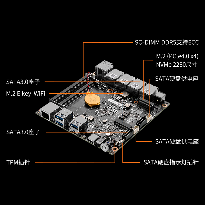 畅网R7-7840HS/R7-8845HS/R9-7940HS迷你主机锐龙高性能小主机 - 图2