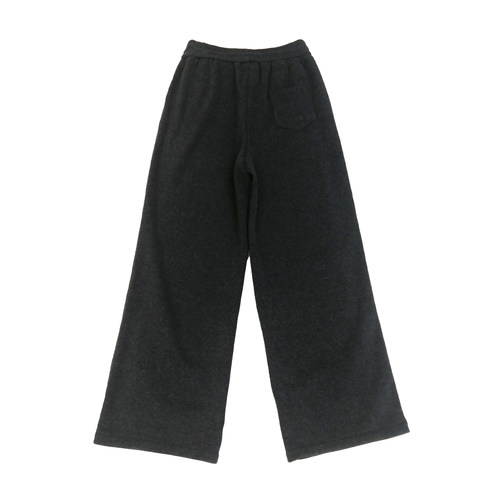 MRS ZORA佐拉女装加绒直筒裤设计款加绒休闲裤54CKZ1196-1 - 图0