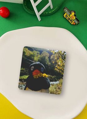 企鹅家族Pingu卡通冰箱贴磁吸装饰DIY饰品磁力二次元可爱创意磁吸