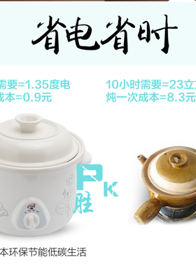 电炖熬粥养生小锅砂锅煮粥神器