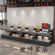 Hotel buffet restaurant Buffy Terrace unit canteen buffet table dish display table setting table dining table breakfast table