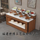 Hotel restaurant walnut breakfast table school cafeteria buffet table hot pot barbecue shop snack fruit buffet table