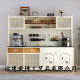 Industrial style sideboard, wall-mounted integrated console, tea cabinet, living room storage cabinet, storage cabinet, side cabinet, storage cabinet
