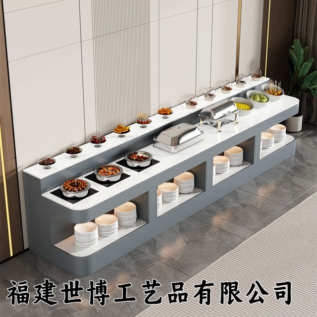 Hotel buffet breakfast table restaurant canteen buffet stove bed and breakfast hotel hosting foot bath light food buffet table