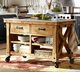 American island table storage dining table mobile storage cabinet