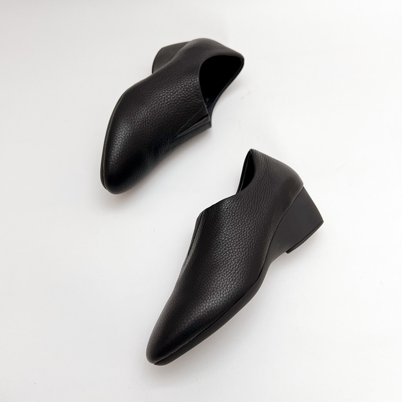 柜雅氏女鞋真皮单鞋软面软底深口鞋中跟四季鞋舒适妈妈鞋粗跟皮鞋,淘宝优惠券,粉丝福利购,淘宝优惠卷