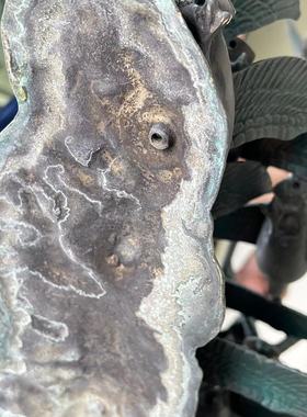 民国海派老家具 青铜雁南飞装饰摆件 青铜摆件大雁南飞家居摆件