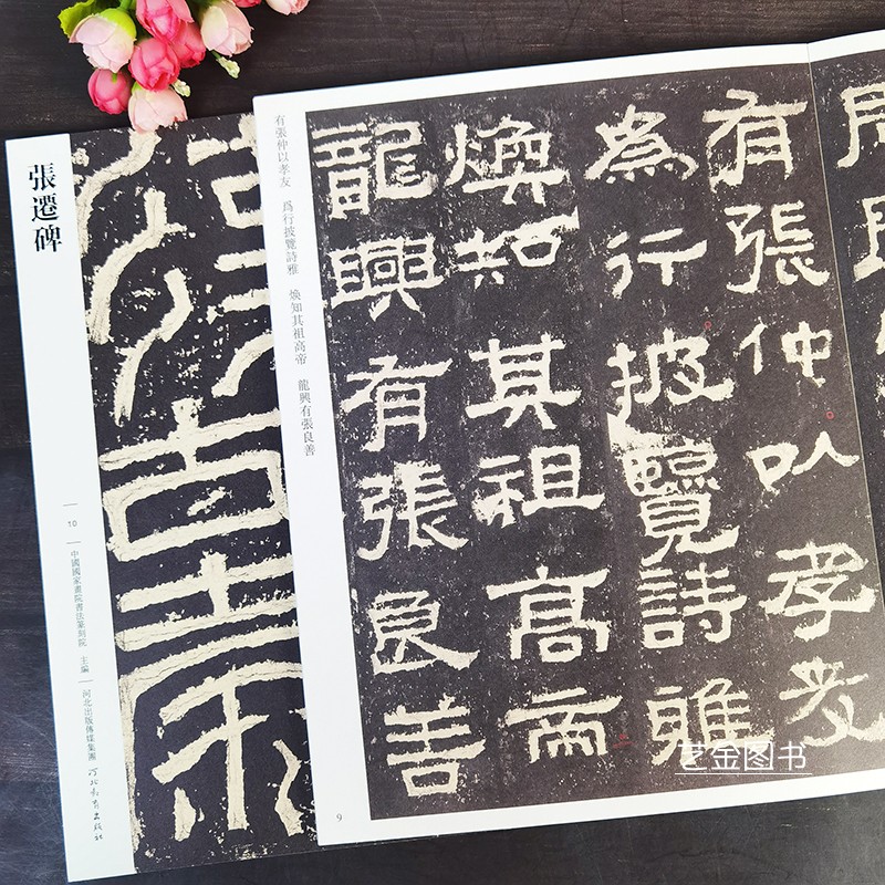 张迁碑 碑阳碑阴隶书字帖 传世经典书法碑帖繁体注释汉代毛笔字帖隶书软笔练字帖中国国家画院书法篆刻院编 河北教育出版 - 图0