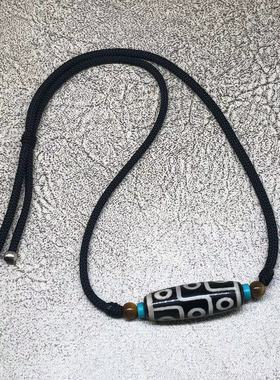 西藏老天珠至纯风朱砂玛瑙原石