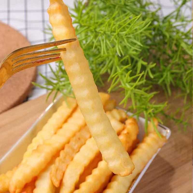 麦肯波浪薯条曲细螺纹冷冻薯条半成品油炸小吃西餐家庭装商用2kg,淘宝优惠券,粉丝福利购,淘宝优惠卷