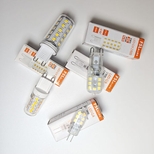 FSL佛山照明二针插脚灯泡工程款家用G4插针led220V伏G9超高亮灯珠 - 图0