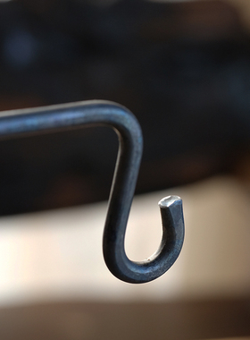 东际器物侘寂风铃铛摆件手工锻造铁艺桌面挂架民宿茶室装饰挂件