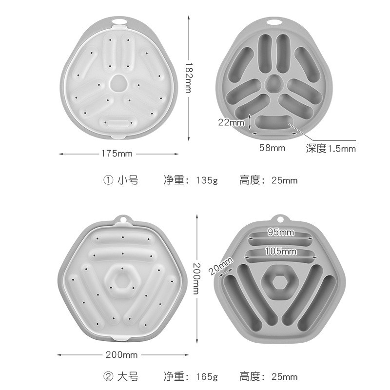 硅胶香肠模具宝宝辅食模具家用自制婴儿蒸肠火腿肠可蒸煮肉肠磨具-图2