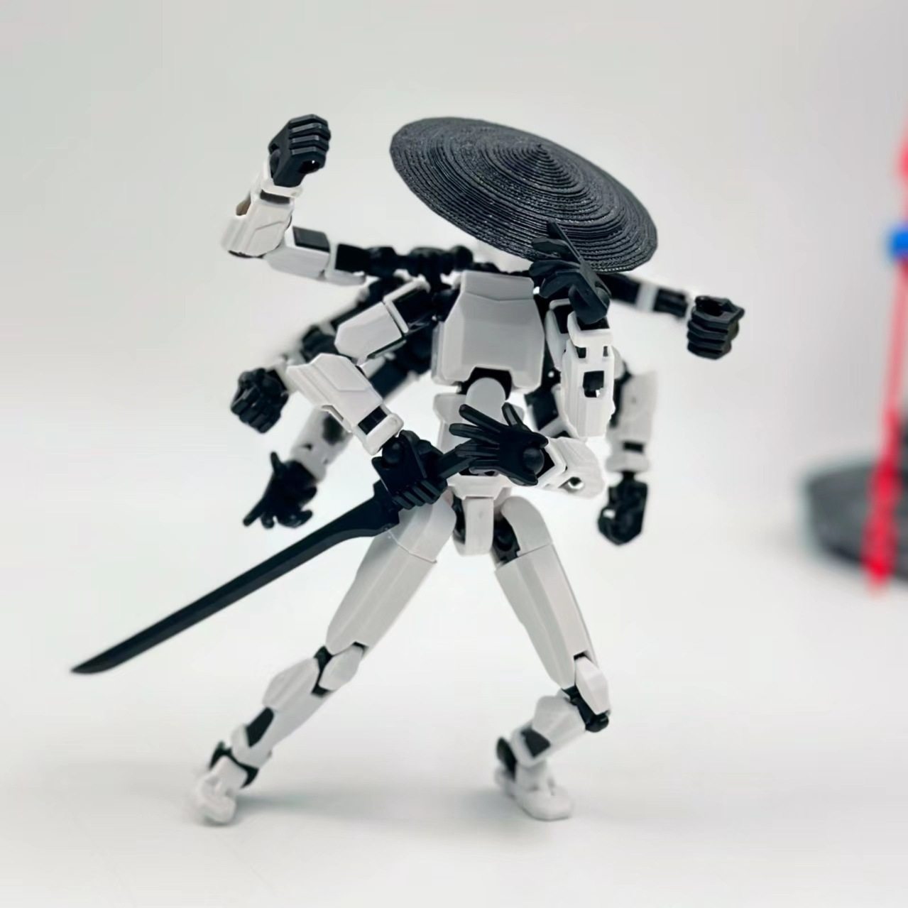 幸运13dummy3d打印多关节可动人偶翅膀武器第6代拼装小人,淘宝优惠券,粉丝福利购,淘宝优惠卷