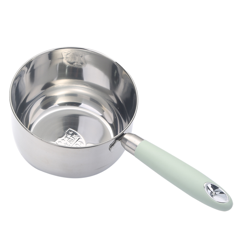 家用厨房水勺304不锈钢水瓢加厚长柄水舀子平底水壳大号汤勺粥勺 - 图3