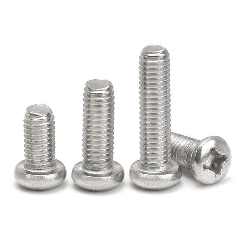 PM4*120螺丝十字盘头螺钉圆头螺丝机牙 螺丝元头螺栓浩业螺丝厂家 - 图3