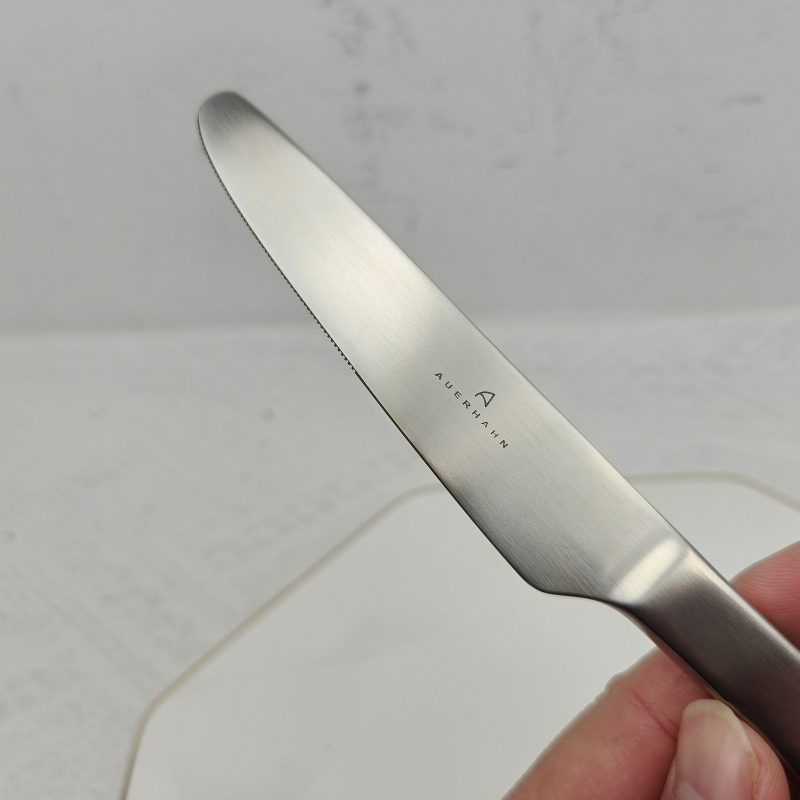 推荐奥威AUERHAHN西餐刀叉勺三件套西餐餐具牛排刀叉勺磨砂工艺 - 图0