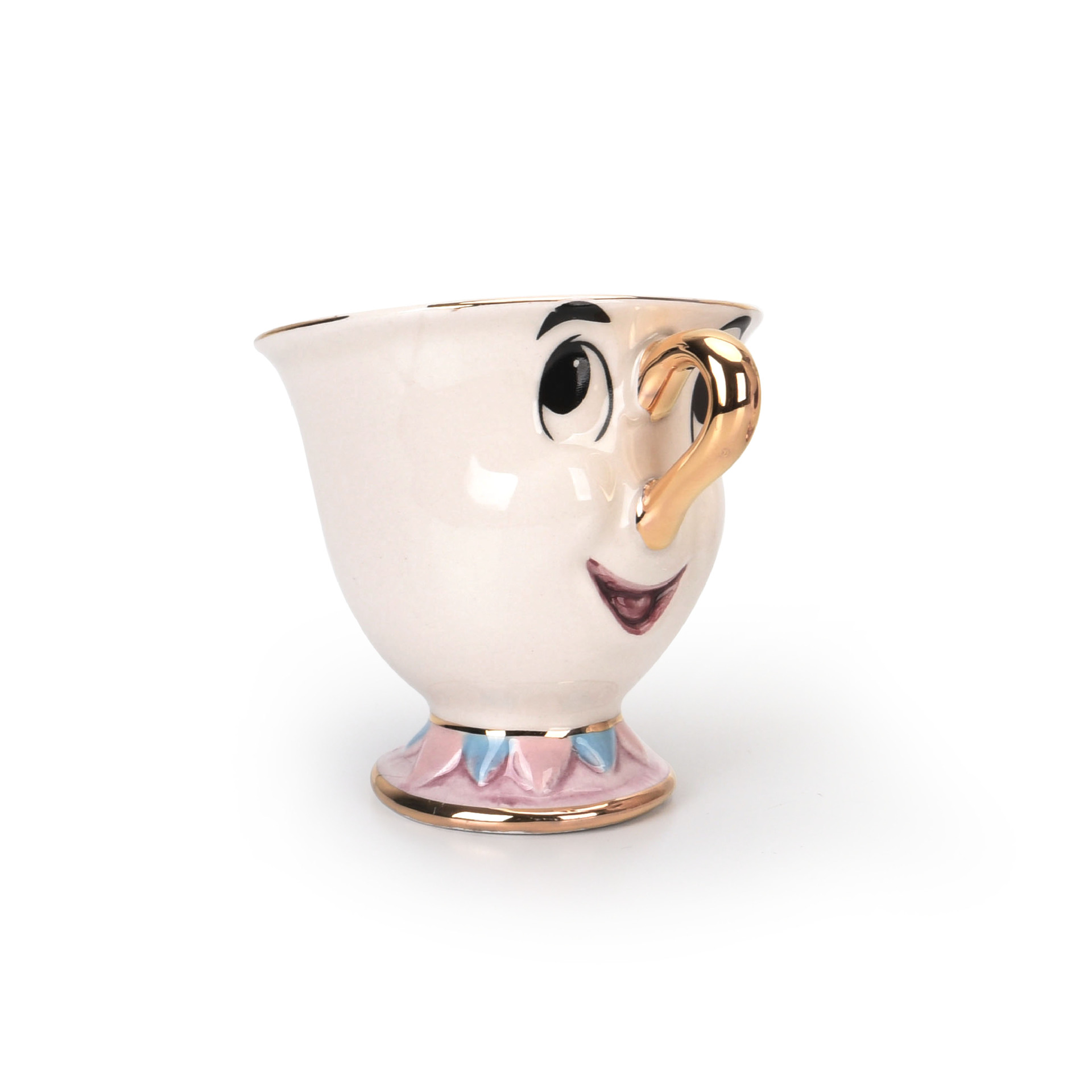 美女与野兽陶瓷镀金茶壶茶杯Mrs. Potts 茶煲太太立体糖罐套装杯 - 图3