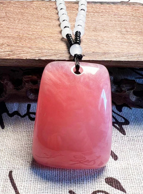 海云母血沉宝吊坠遇太阳光紫外线变色佛公貔貅无事牌厂家直销