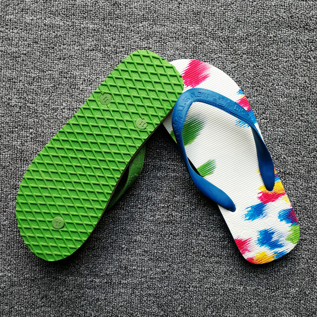 Crab brand rubber flip-flops imported from Thailand