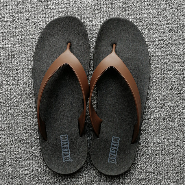 MIXSTAR natural rubber flip-flops for men