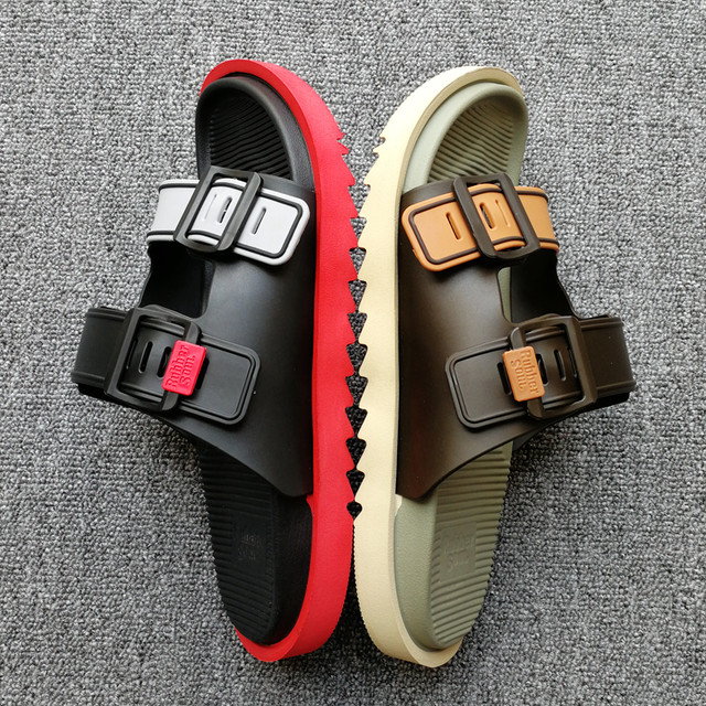 Thai internet celebrity anti-slip natural latex soft bottom one-slip stroke