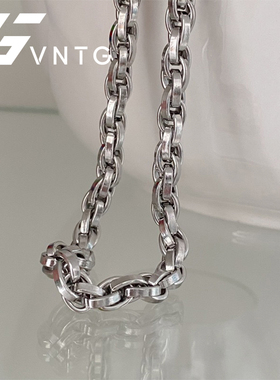 VINTAGETASTE 日系中性风格小众链条锁骨链项链颈链ins风高级感