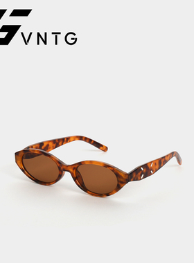 VNTG墨镜显脸小欧美ins风时髦百搭设计感防紫外线uv400太阳眼镜