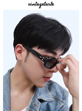 铆钉星星uv400防晒墨镜