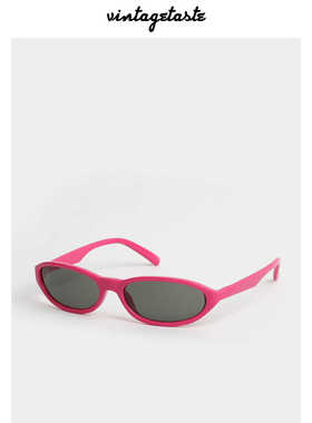 VINTAGETASTE 荧光色炫酷风小镜片骑行眼镜墨镜防紫外线太阳眼镜