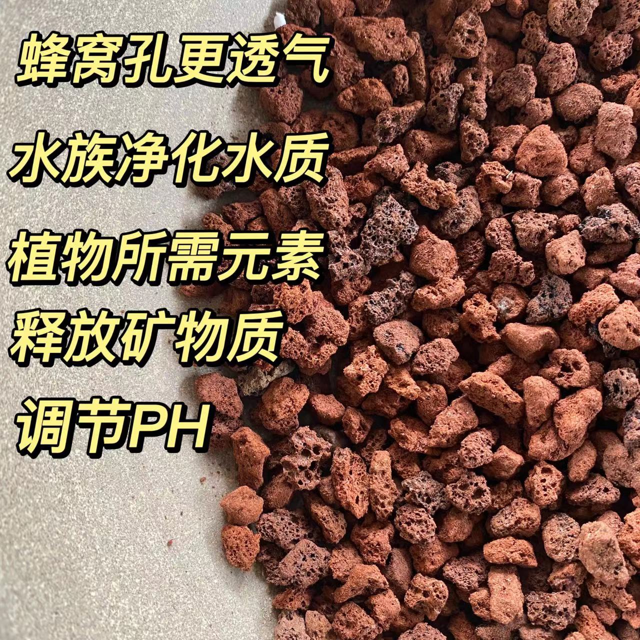 [买5单送1单]火山石颗粒多肉兰花盆景专用拌土铺面鱼缸垫底过滤 - 图3